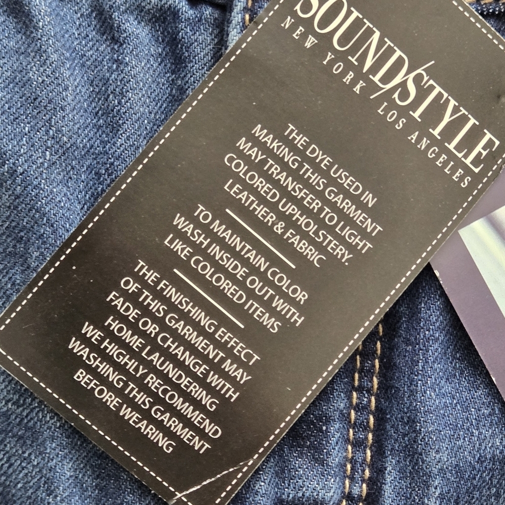Soundstyle Hope Slim Straight Ankle High Rise Nwt Womens Size 4 Jeans - Picture 9 of 16